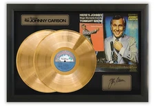 PRIVATE ORDER - Custom Double LP Johnny Carson Display