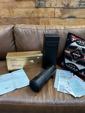 SIGMA 400m f5.6 Apo Tele Macro Lens Boxed For Canon AF MOUNT GREAT CONDITION 