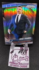 2025 Panini Prizm MIKE VRABEL Silver Holo New England Patriots #110 NFL Card