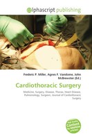 Cardiothoracic Surgery Agnes F. Vandome