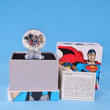 Canada 20 $ 2016 DC Comics The Trinity 1 OZ argento 9999 proof IMBALLO ORIGINALE