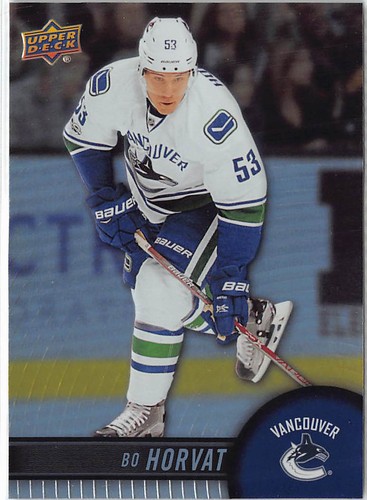 2017 Upper Deck Tim Hortons Bo Horvat #49 card