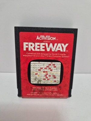 Freeway Atari 2600 Authentic Cartridge Tested Working Activision