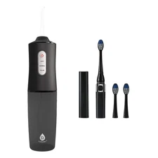 Pursonic Water Flosser & Portable Sonic Toothbrush Oral Care Bundle – Complete O
