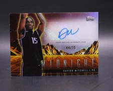 2024 Topps Midnight #HS-DAM Davion Mitchell Horizon Signatures Auto /75