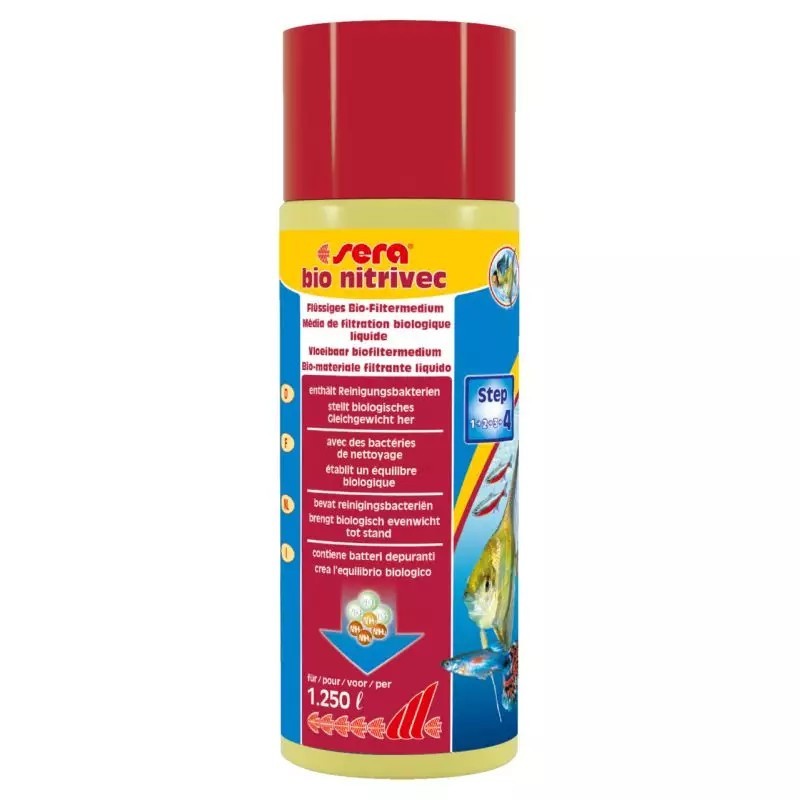 sera bio nitrivec 500ml par 2 : créez un écosystème parfait pour poissons