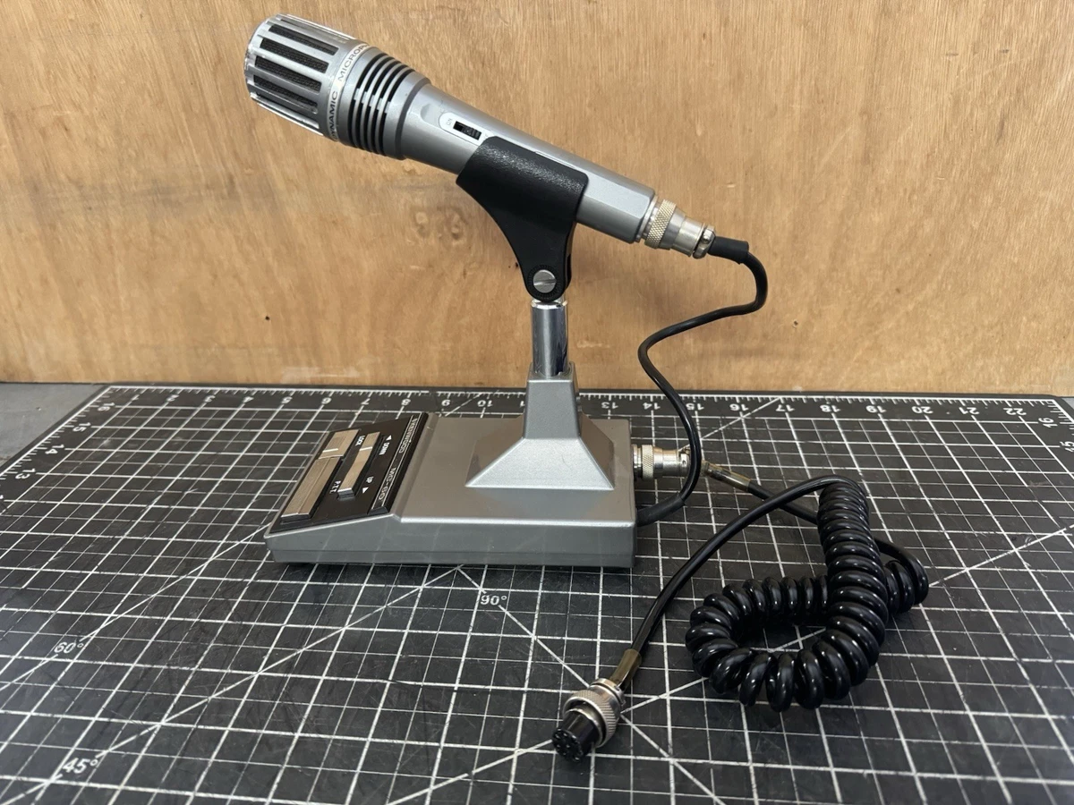 Kenwood MC-80 Microfono 8 Pin Per Hamradio - Supporto Da Scrivania, Usato Testato, Giappone