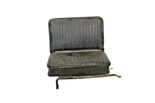 Jeep CJ CJ5 CJ6 55-79 OEM 60/40 Black Split Front Bench Seat RARE FREE SHIPPING