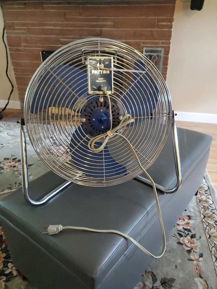 Patton High Velocity Air Circulator Fan Model U2-1887 - 3 Speed Tested & Works - Image 2 of 4