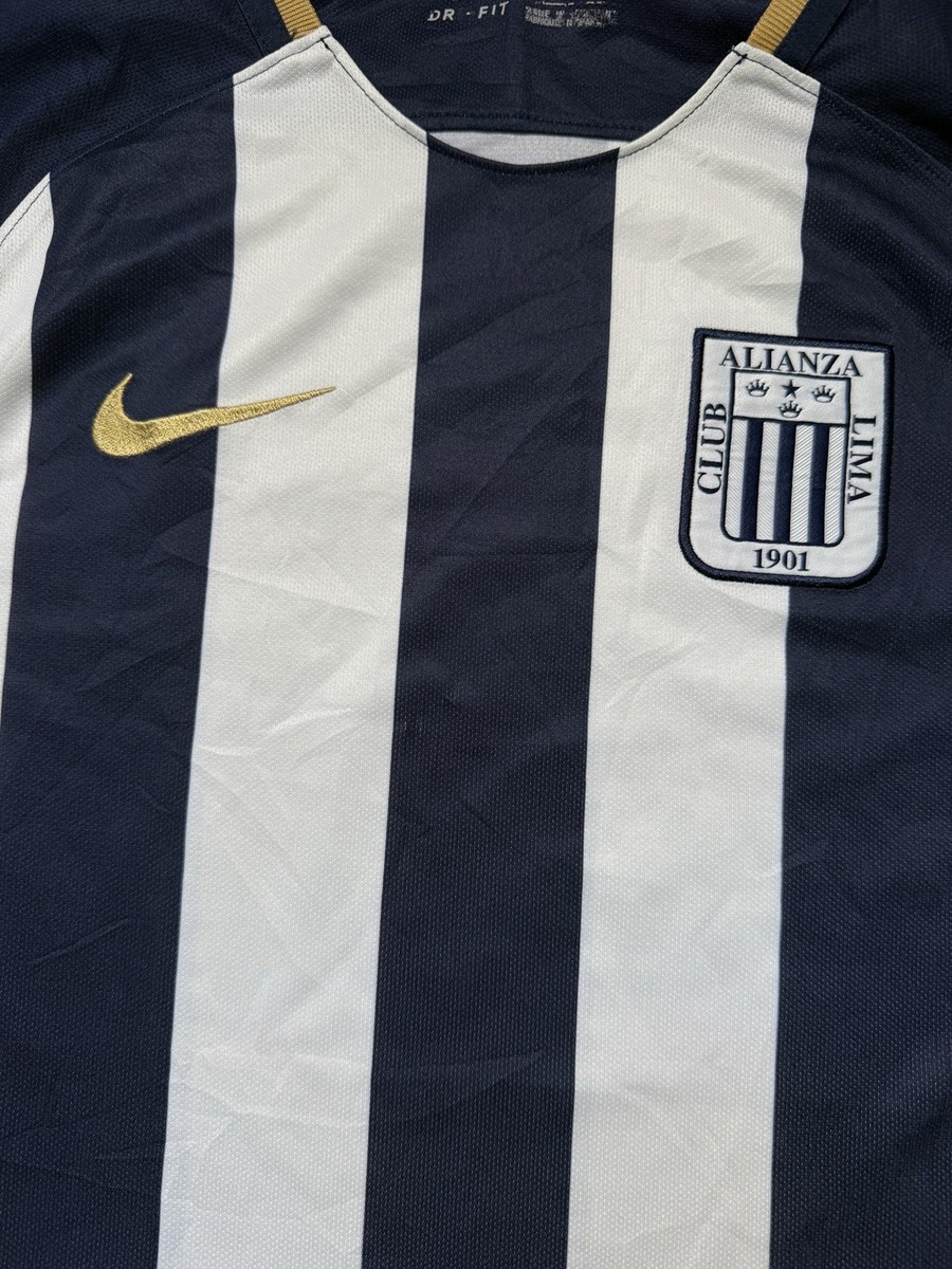 Alianza Lima Home Football Shirt 2018 Nike Peru Soccer Jersey