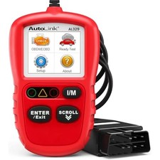 Autolink Al329 Upgraded AL319 Code Reader OBDII Scanner
