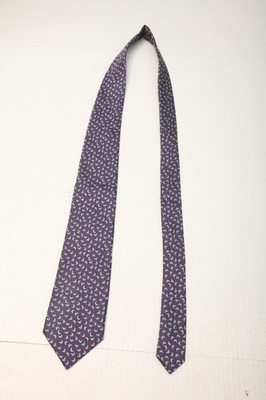 Charvet Place Vendôme Tie Mens One Size Purple Silk Moon Print