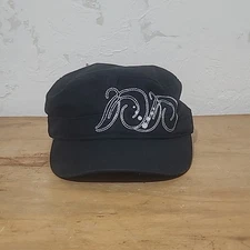 CALLAWAY Womens Golf Cap Old Works Course Montana Black Panel Hat