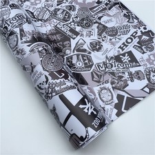 Sticker Bomb Black White Vinyl Wrap Decal Film Graffiti Jdm Usdm Sheet Diy Usa Sticker Bomb Black White Vinyl Wrap Decal Film Graffiti Jdm Usdm Sheet Diy Usa