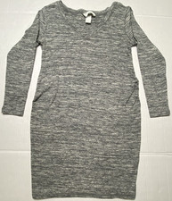 H&M Maternity Dress Longsleeve Women’s Gray Size M