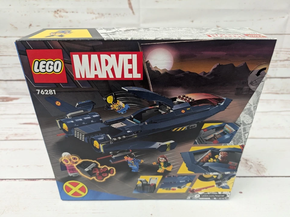 Lego Marvel Superhero 76281 X-men '97 X-Jet Rogue Cyclops Wolverine Magneto Nuevo Foto 3 de 4