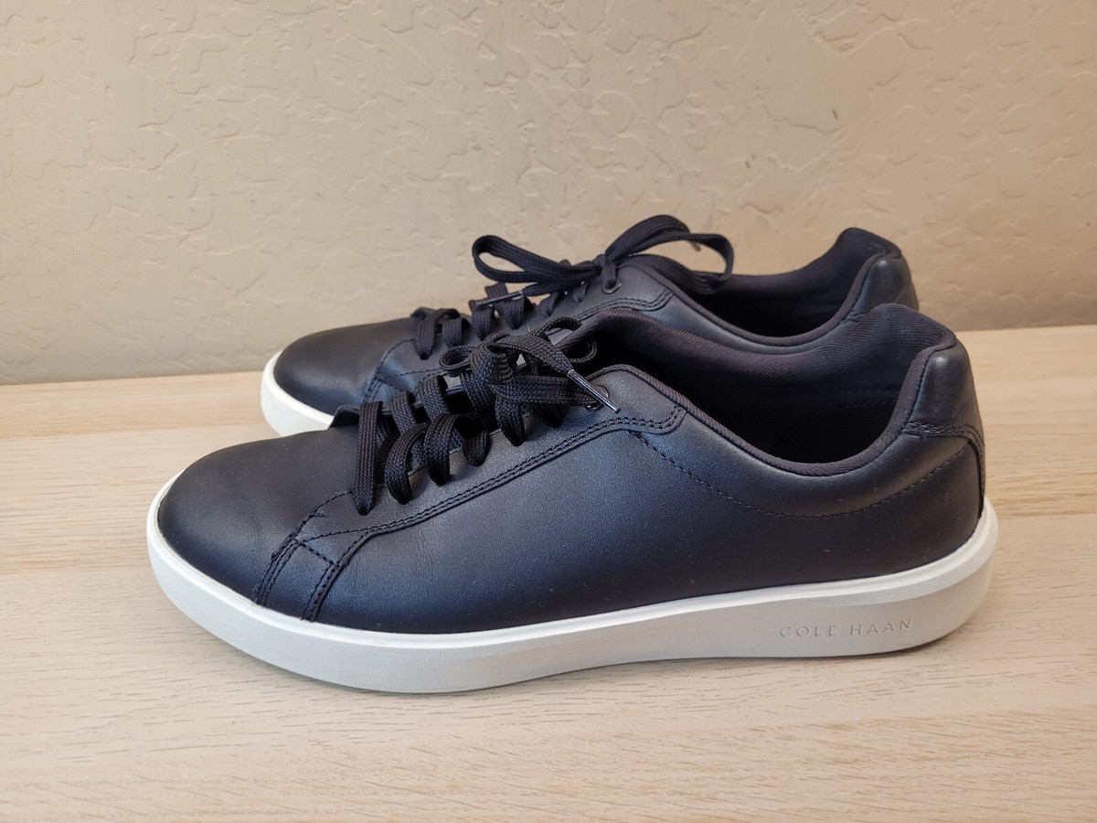 Cole Haan Grand 360 Sneaker Black Leather C40224 Mens Size 10 M