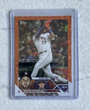David Hensley 2023 Topps Series 2 #649 Orange Foil /299 SP Rookie RC Astros