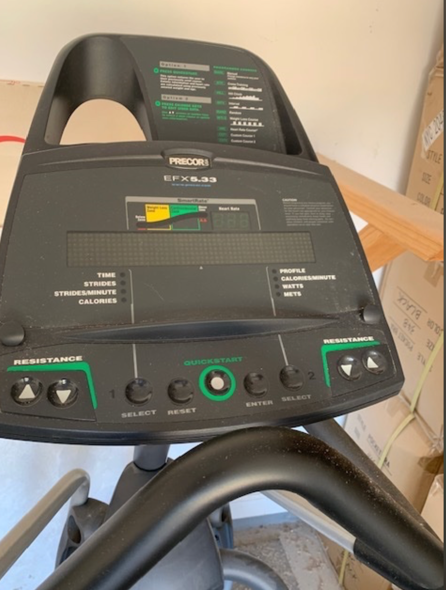 Precor EFX Rear Drive Elliptical Trainer for sale online