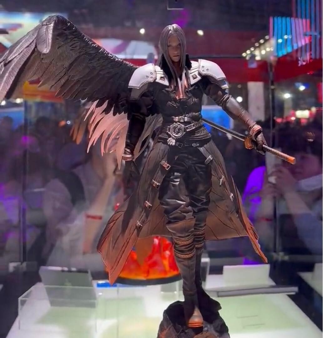 コミック・アニメ Final Fantasy 7 static arts Sephiroth Static Arts Bust: Final Fantasy 7 Sephiroth: SQUARE ENIX