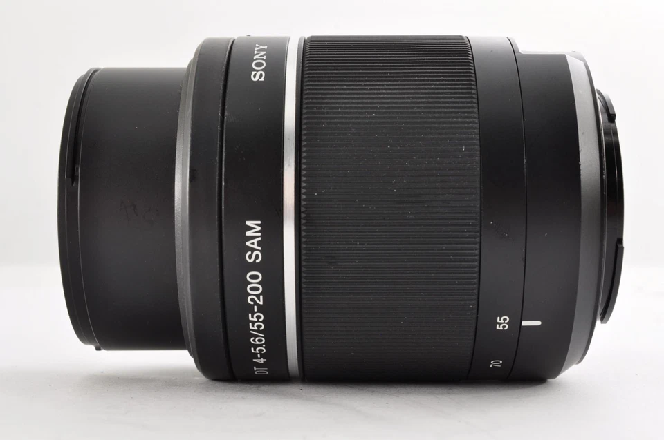 Sony DT 55-200mm f4-5.6 SAM SAL55200-2  [Near Mint](Ser.2209x) Japan / 1254N#2/C - Image 4 of 4