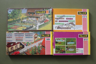 Faller Konvolut 521, 525, 528 Zaunsortimente & 572 Schwimmbäder H0 1/87 OVP