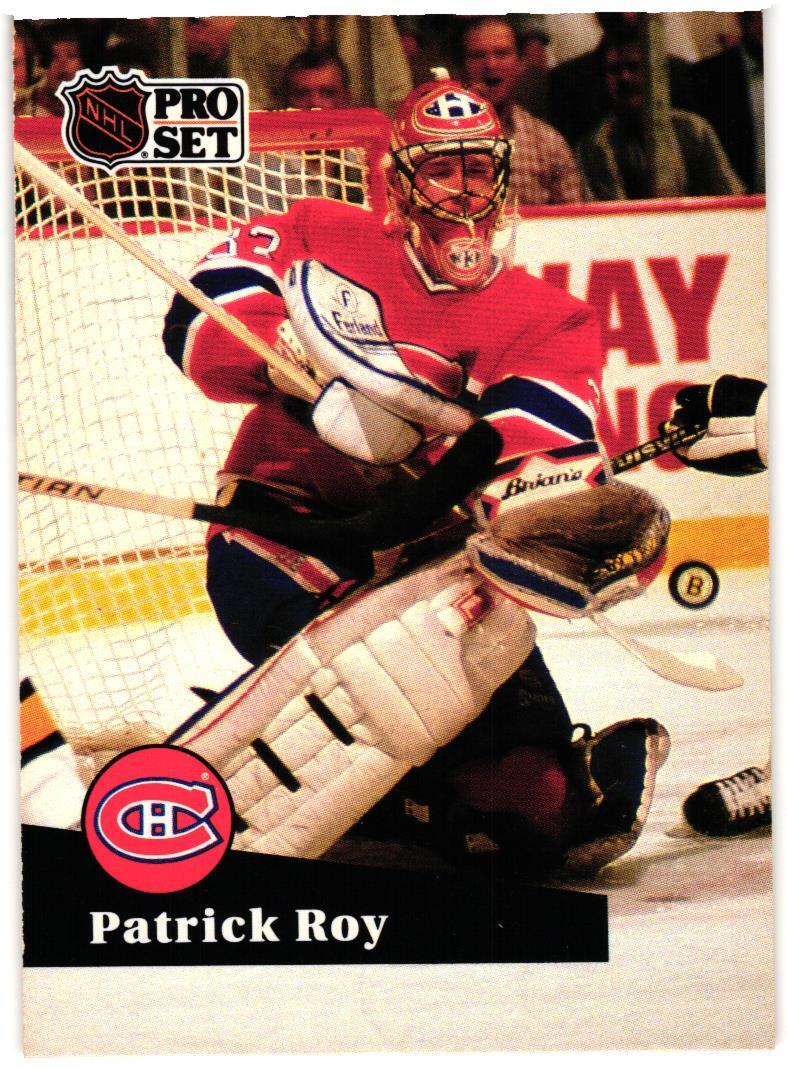 1991-92 Pro Set French #125 Patrick Roy