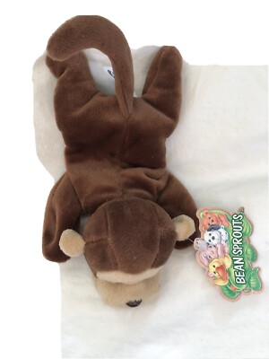 Bean Sprouts Monkey Plush toy, approx 7'' tall, NEW