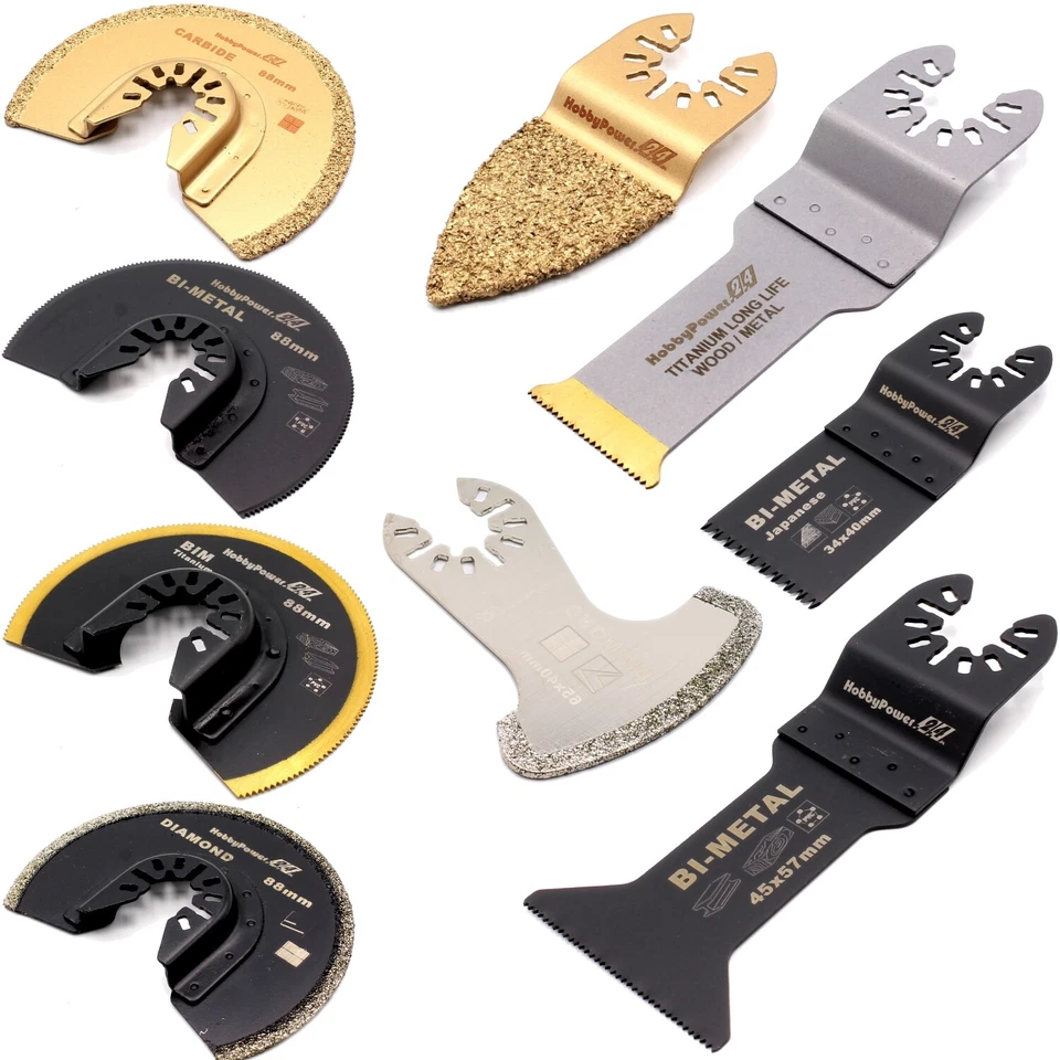 Zubehör Sägeblatt Metall Holz Diamant Titan Multimaster Fein Makita Bosch PMF - Bild 2 von 3