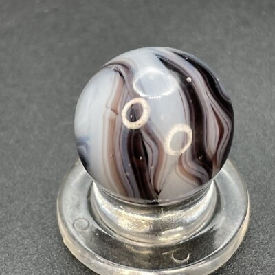 Purple Swirl Marble Vintage Marbles 0.591 