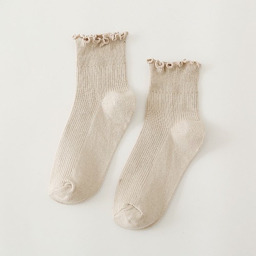 Rutschfeste Damen-Söckchen Mit Rüschen Kurze Knöchel-Schlauchsocken Tief ⑱ - Bild 18 von 29