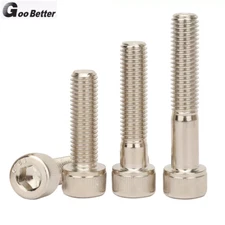 M6 M8 M10 M12 CAP HEAD ALLEN KEY SOCKET SCREWS BOLTS HIGH TENSILE 12.9 NICKEL