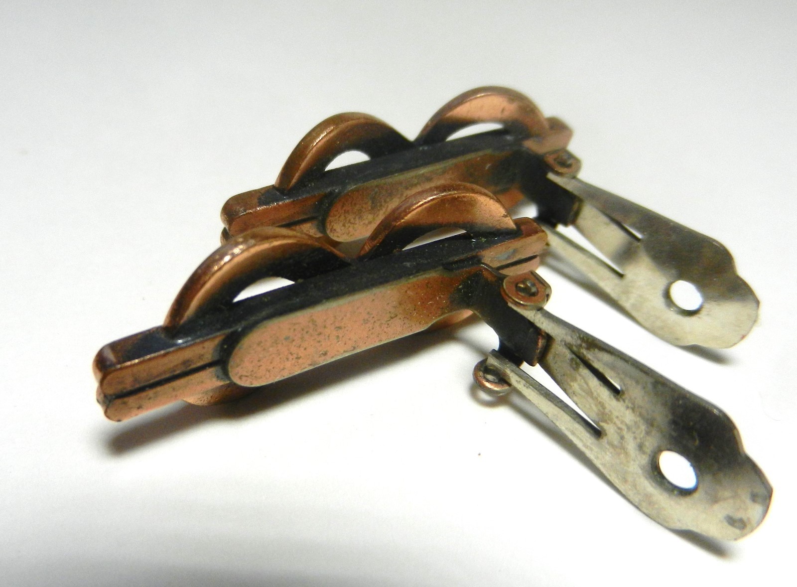 1960's SIGNED Renoir INFINITY LOOP Pattern- Solid… - image 2