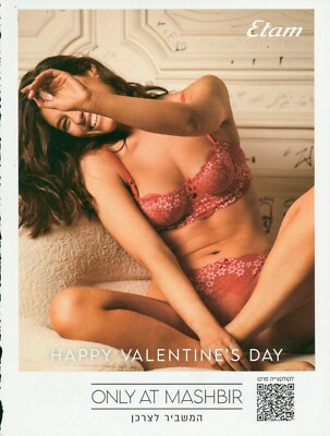 ETAM Lingerie Magazine Print Ad Advert Sexy Hot Women Bra Hosiery Underwear  | eBay