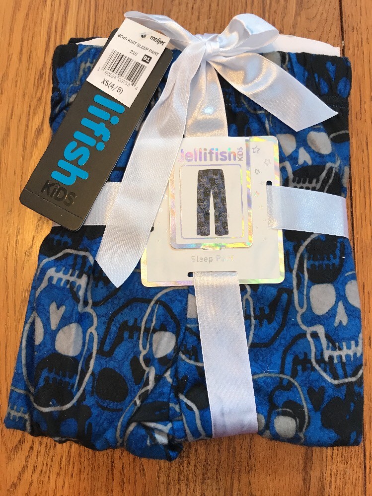 Jelli Fish Kids Boys KNIT Sleep Pants SIZE XS (4/5) Ships N 24h | eBay