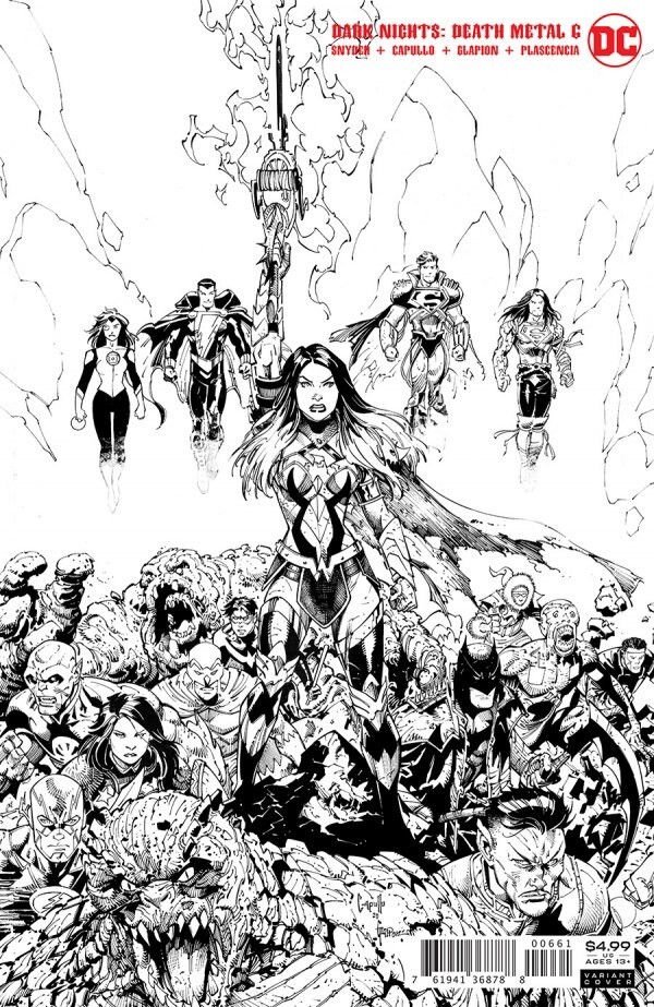 DARK NIGHTS DEATH METAL (2020) #6 - Greg Capullo 1:100 Variant - New Bagged