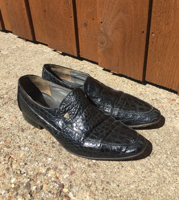 zelli alligator shoes