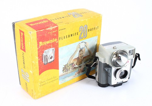 Appareil photo Kodak Brownie Flash, années 1950