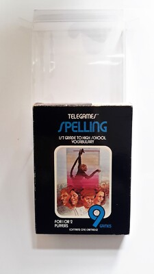 SPELLING CIB (Complete) 1978  Sears Tele-Games   Atari 2600   Rare