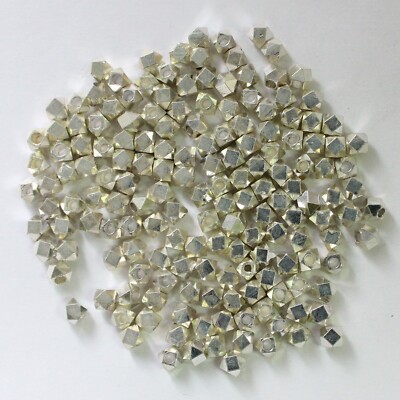 Thai Karen Hill Tribe mm 925 silver beads,20 Pieces Faceted - Main Image