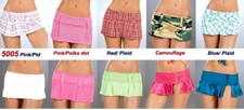 Lot School Short Skirt Short Mini Gogo Roller Adult Club Dance Wear Rave S M L