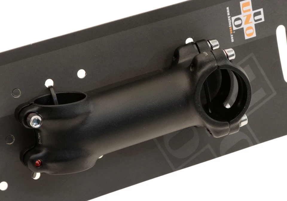 Kalloy Uno AS007N Alloy Road/MTB Stem 100mm -/+ 7° 31.8mm Clamp 1 1/8" Black NEW - Image 2 of 4