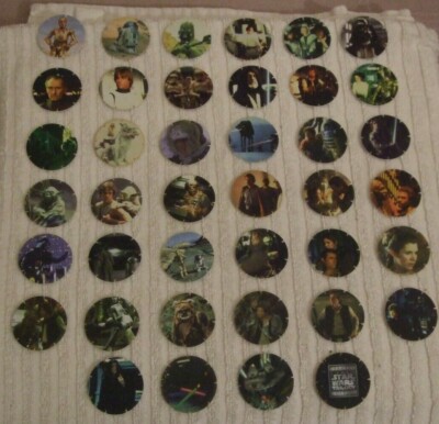 WALKERS STAR WARS/TAZO`S (40er Set - TAZO SAMMLER TAZOS) 1 bis 39 & Nr 50