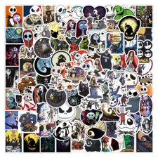 100Pcs The Nightmare Before Christmas Stickers for Kids Bottle Waterproof