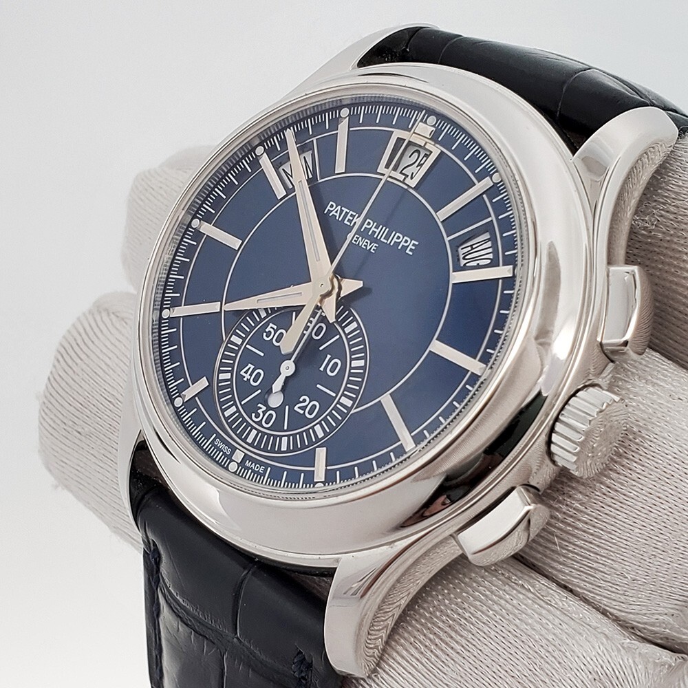 Patek Philippe Complications Annual Calendar Blue Baguette 5905P