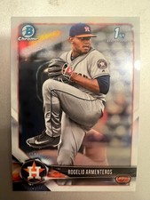 QTY: 2018 Bowman Chrome Prospects - Rogelio Armenteros ASTROS 1st Rookie #BCP184