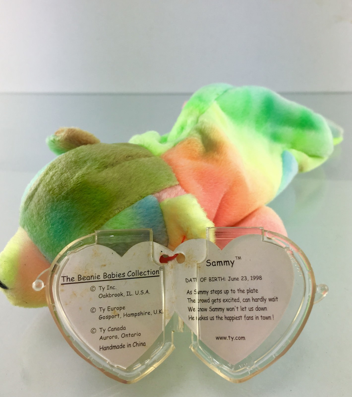 sammy beanie baby june 23 1998