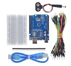 Starter Kit UNO ATMega328P Bundle Breadboard Wires USB Arduino Compatible