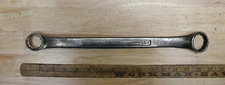 Vntg Craftsman -V- Dbl Offset 12 Pt Box End Wrench,1-1/16" X 1-1/4" X 15-1/16"