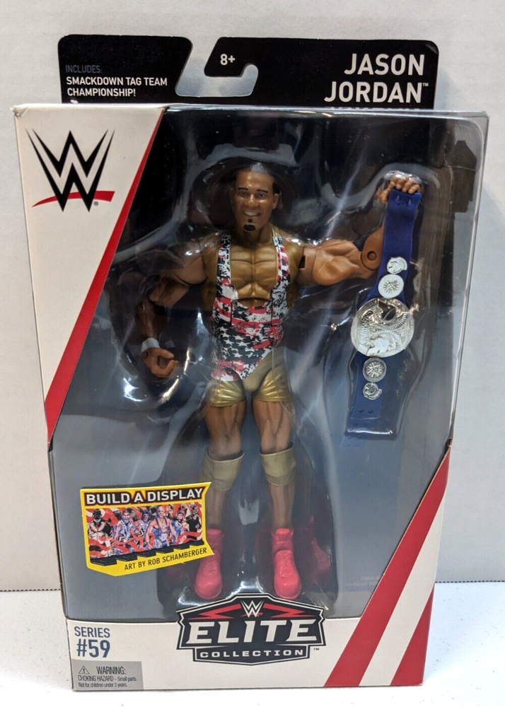 WWE Jason Jordan Elite Collection Series 59 Mattel Wrestling Figure 2017 New
